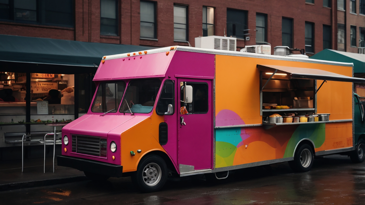 Food Truck coloré